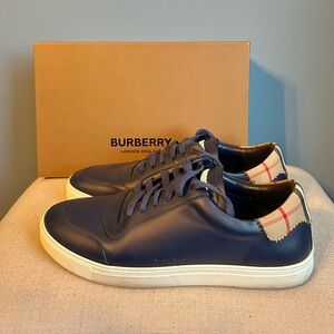 Burberry Navy Men’s Robin Sneakers